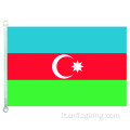 100% polyster 90*150CM Bandiera dell&#39;Azerbaigian Bandiere dell&#39;Azerbaigian